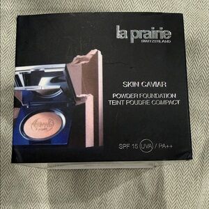 La Prairie Skin Caviar Powder Foundation Compact - Black & Beige